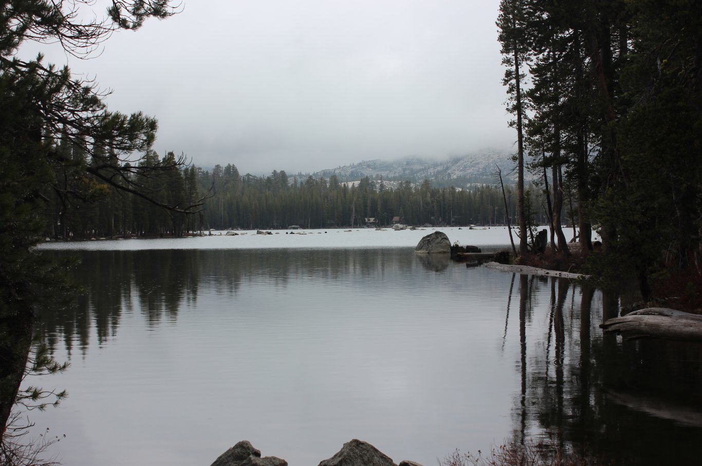 Wrights Lake in the early spring