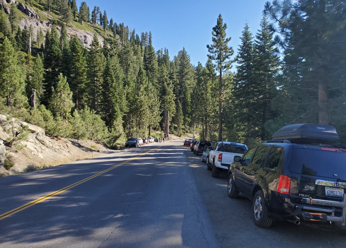 Trailhead parking