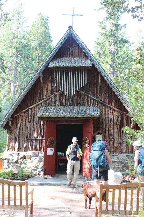 Chapel near the trailhead