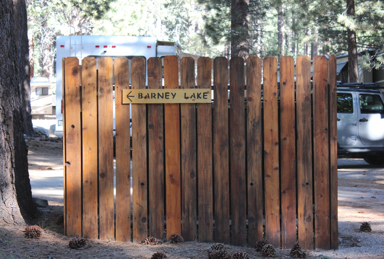 RV Camp sign