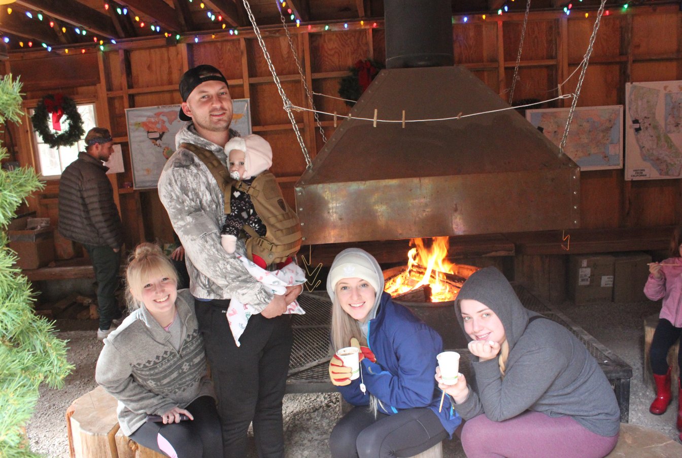 Warming hut