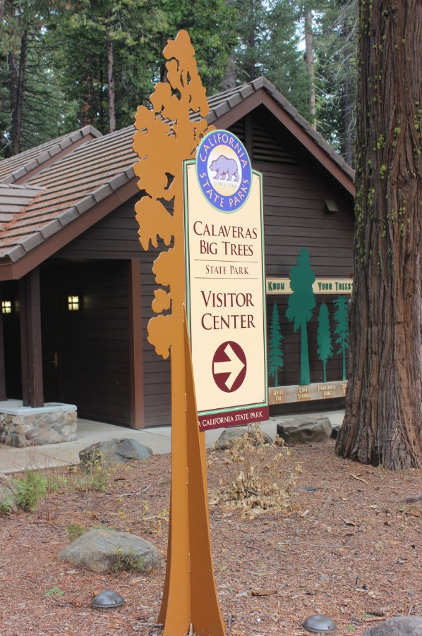 Trailhead sign