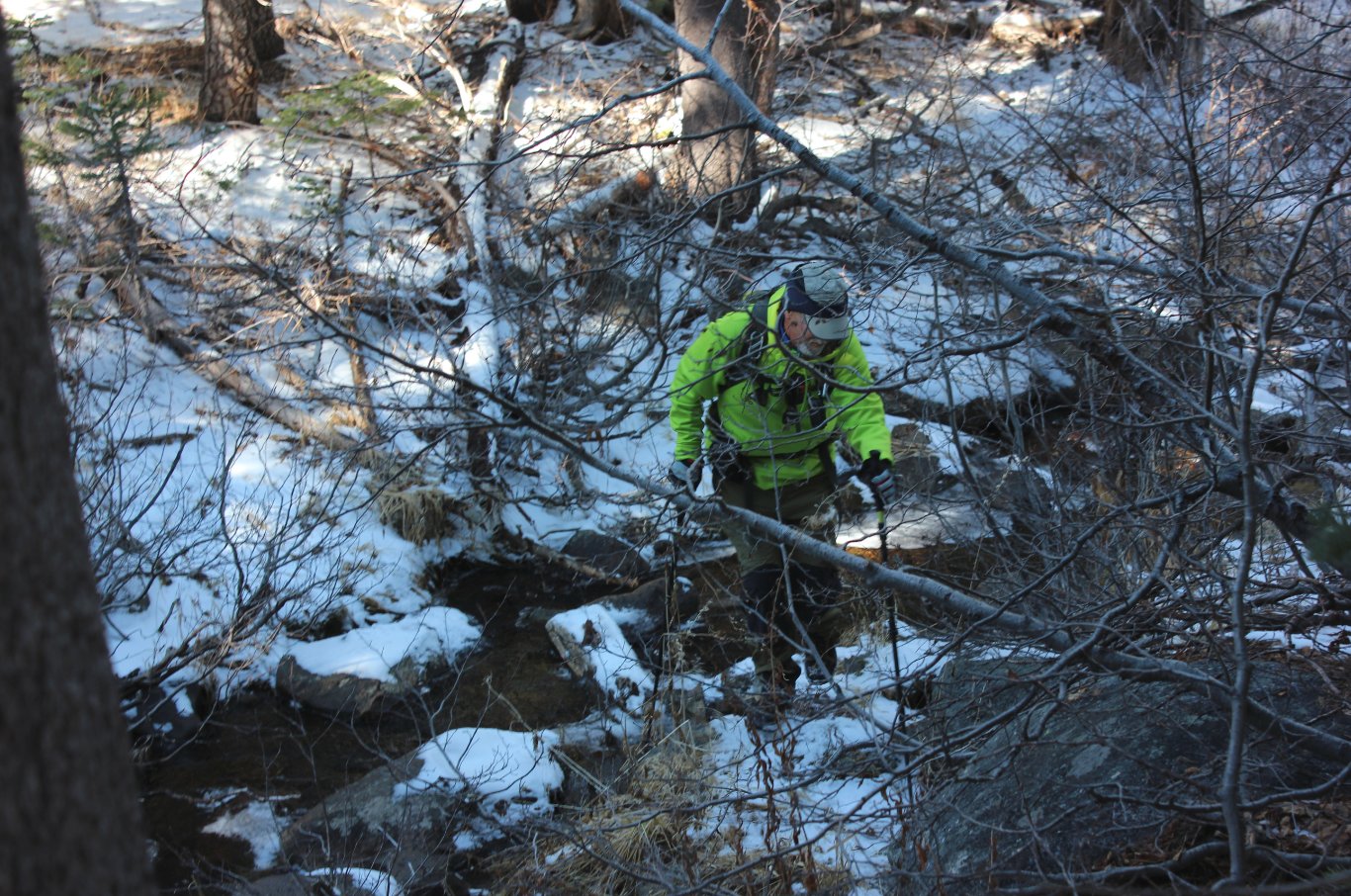 First creek crossing