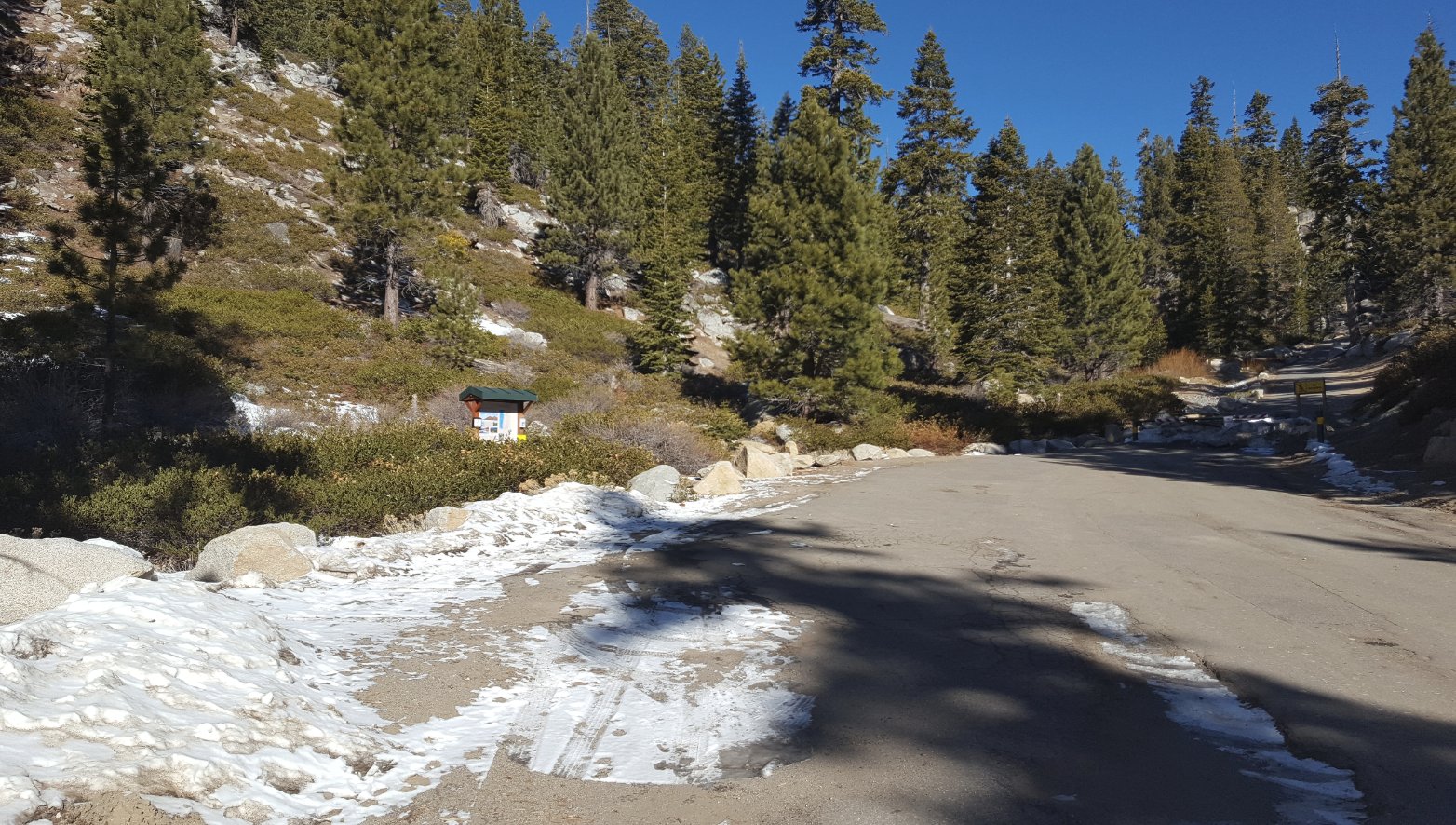 Parking Area and TRT kiosk