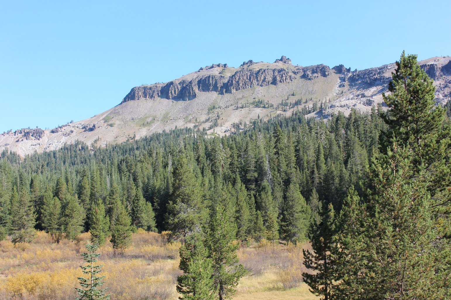 Castle Peak from the trail