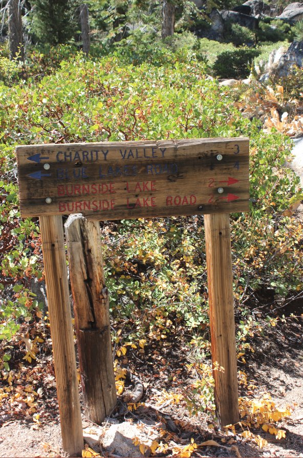 Burnside Lake junction
