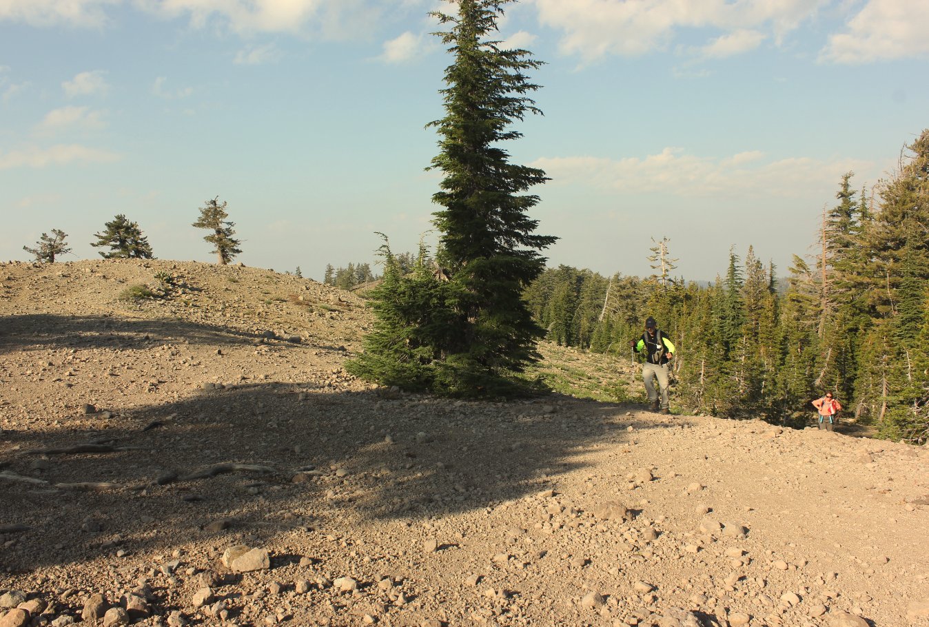 Reaching Squaw Ridge