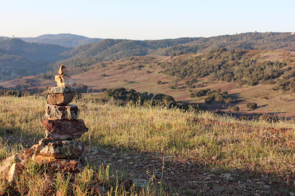 Near high point of hike
