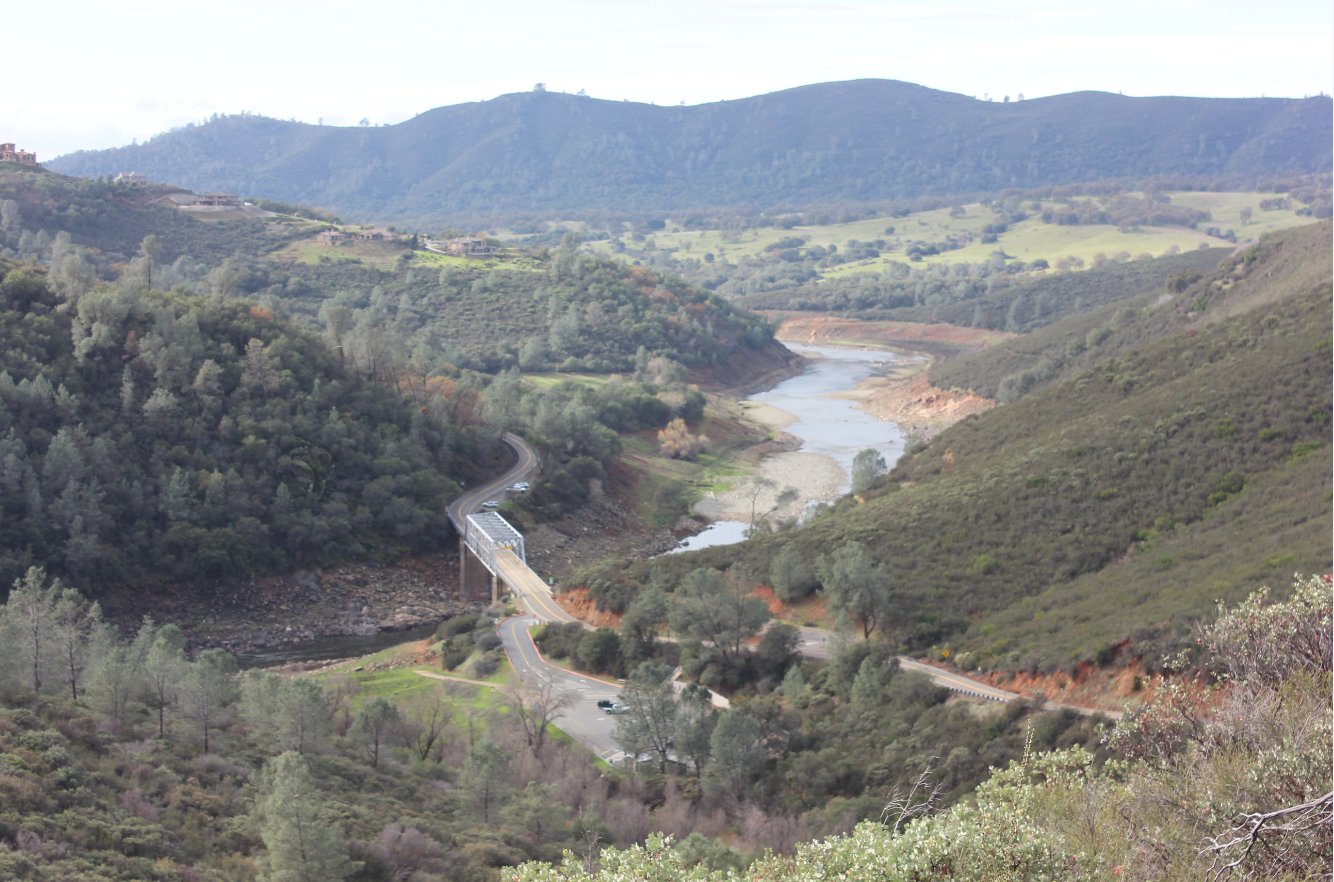 Finishing up at the Salmon Falls bridge