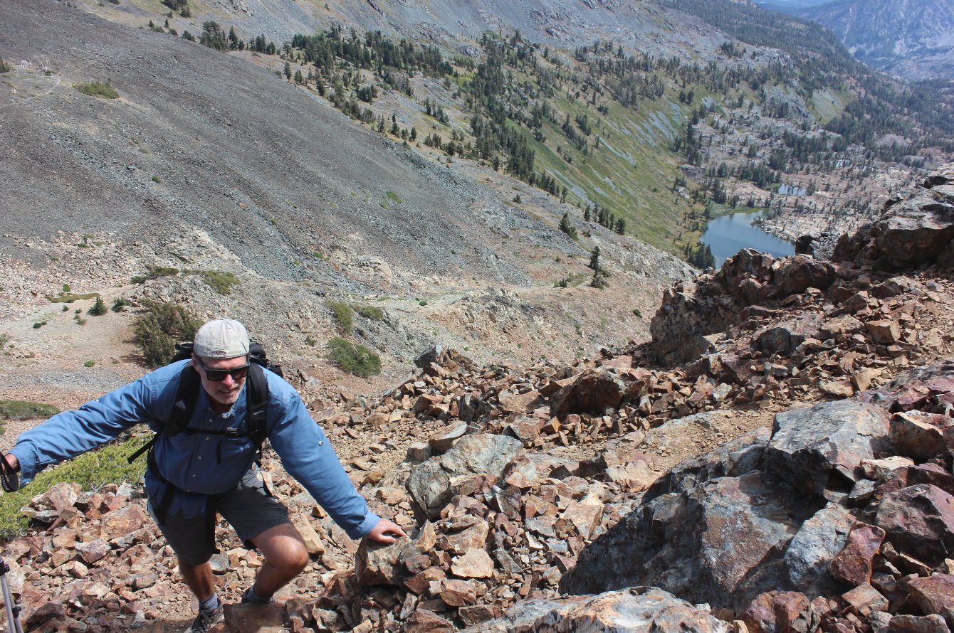 Climbing up