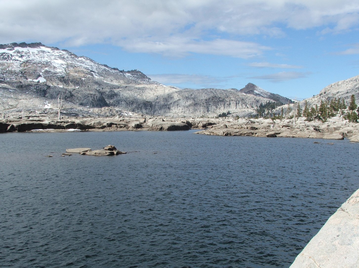 Lake Aloha and Little Pyramid Peak