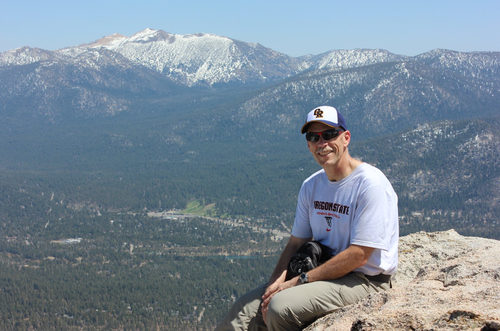 Greg on Echo Peak