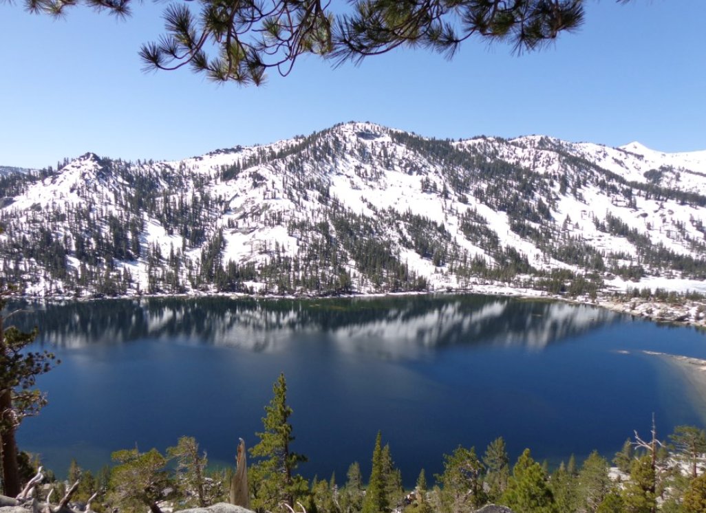 Talking Mountain across Echo Lake