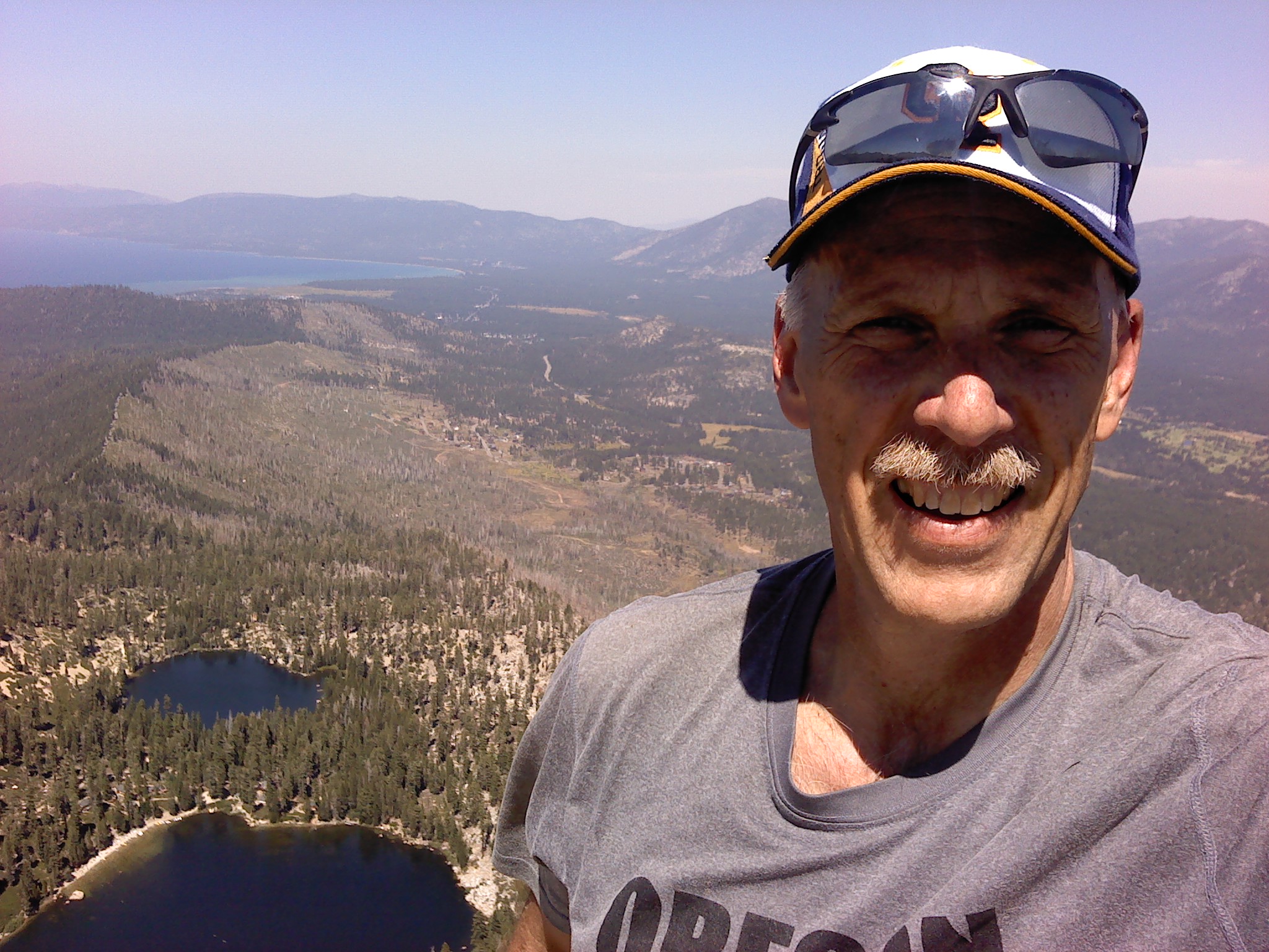 My mugshot at the top