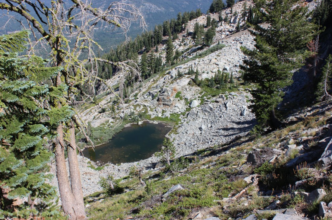 Tarn below Echo Peak