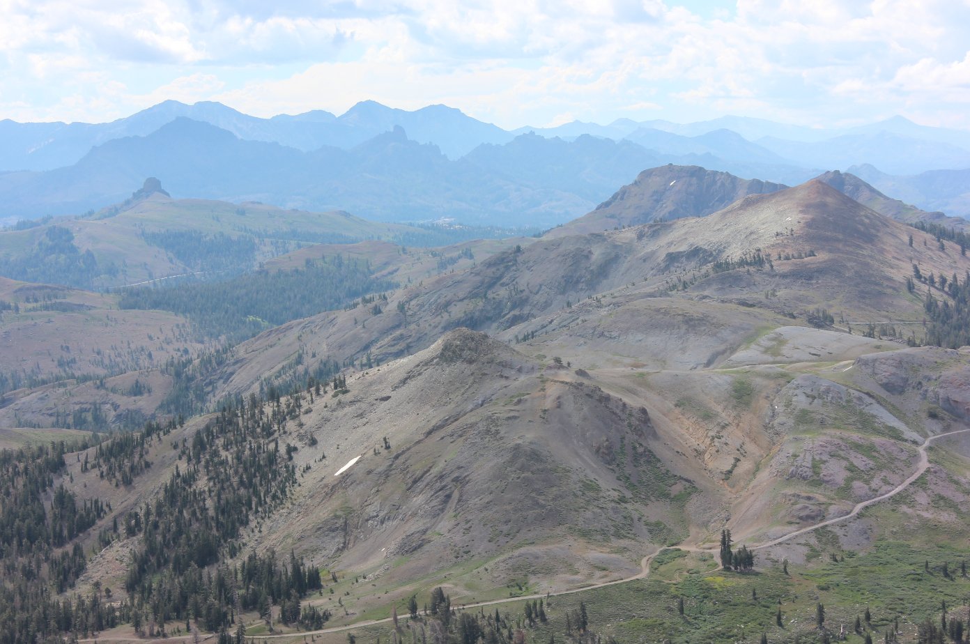 More views south