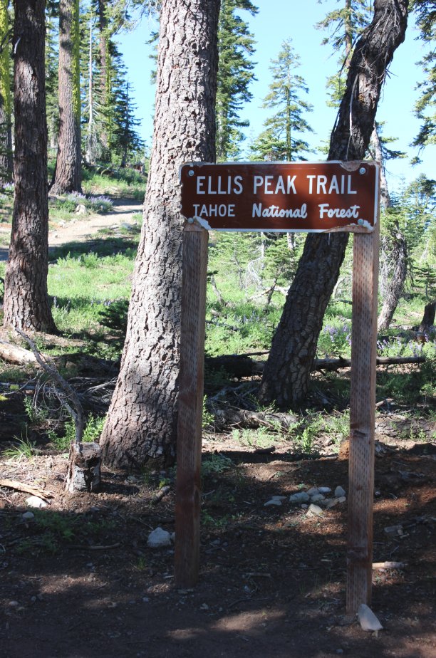 Trailhead marker