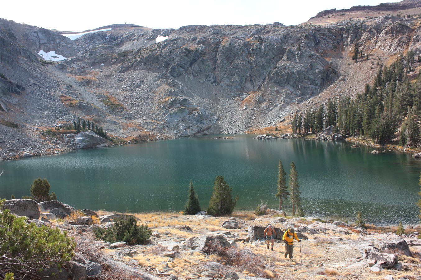 Nice view of Emigrant Lake