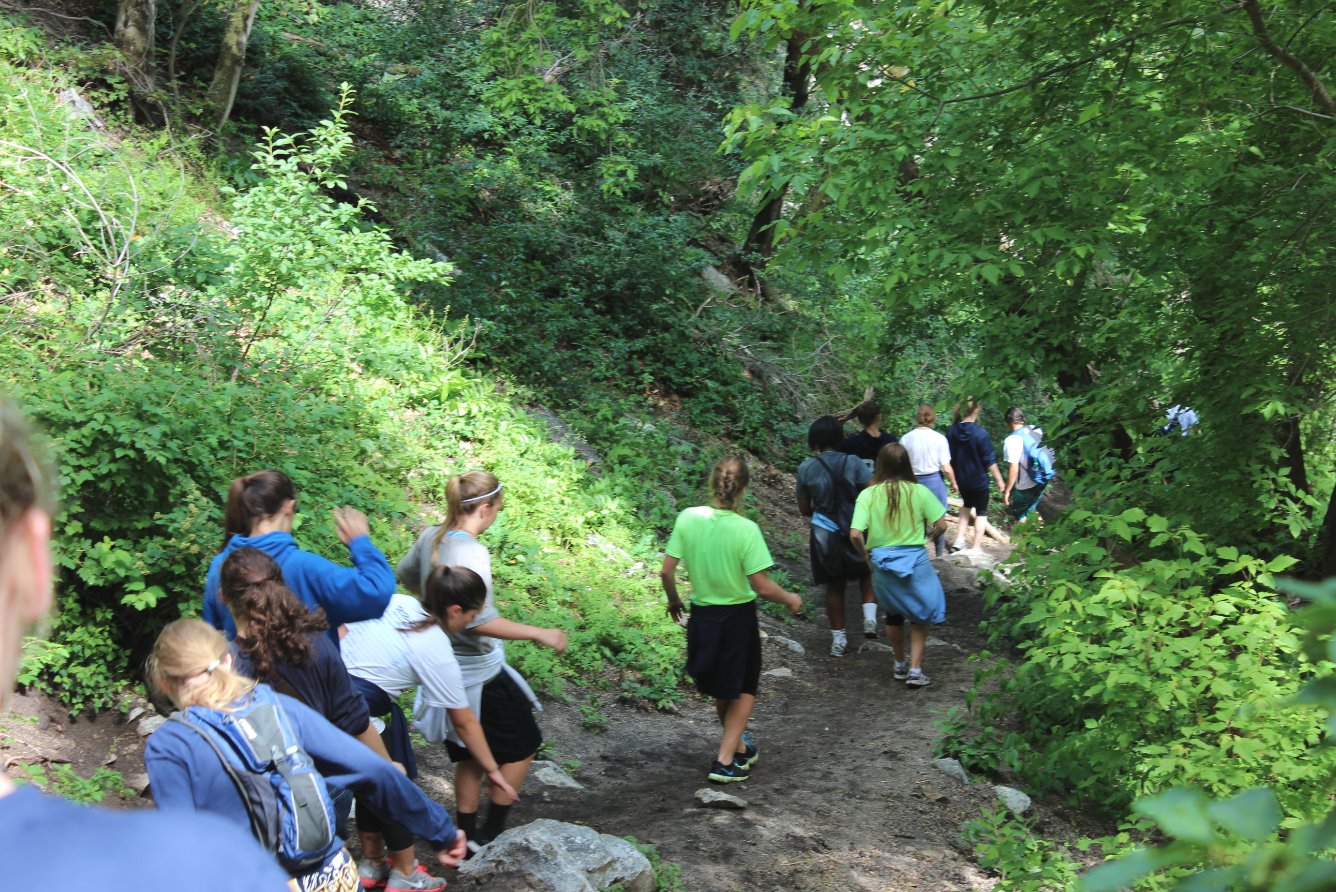 Another one of the many significant elevation climbs