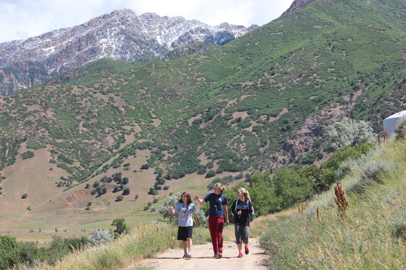 Almost back to the trailhead