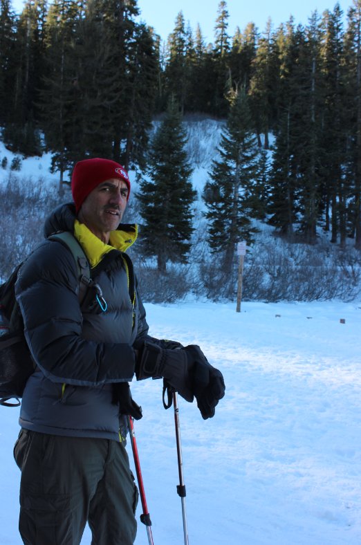 Phil at the trailhead