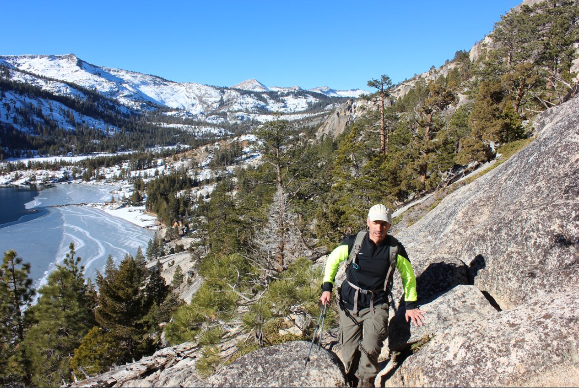 Halfway up to Flagpole