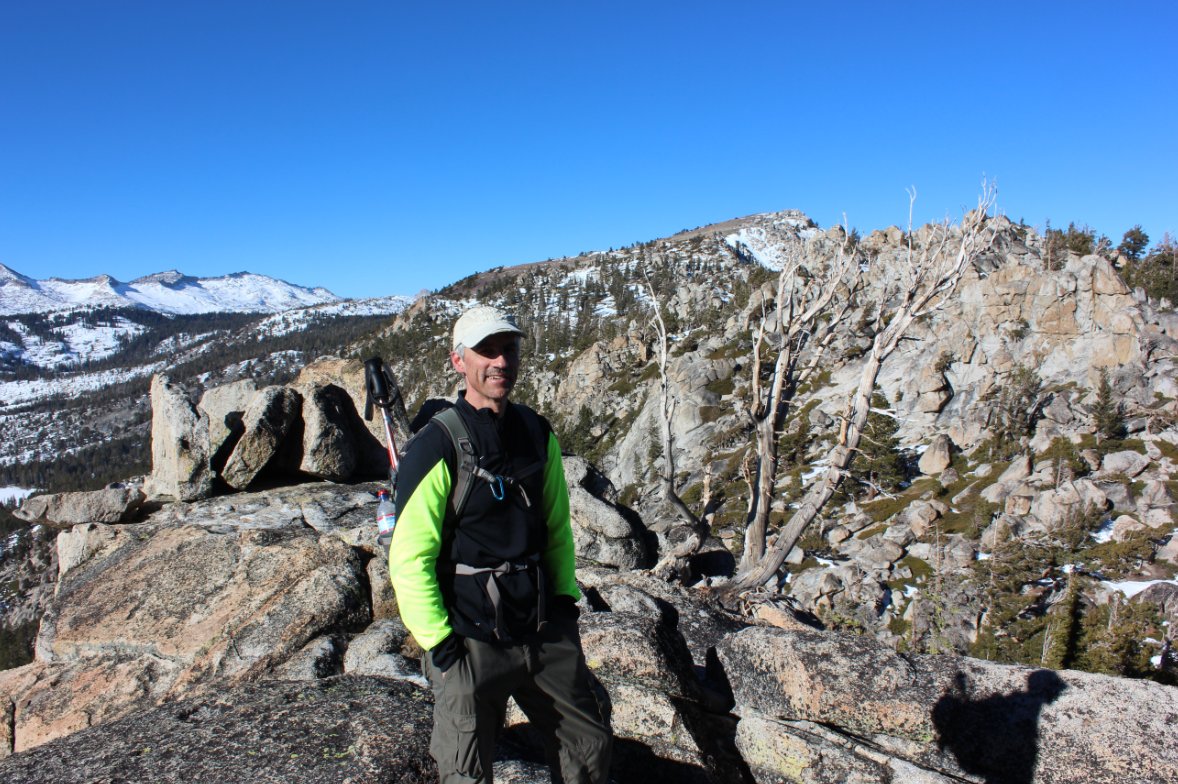 Phil at the top