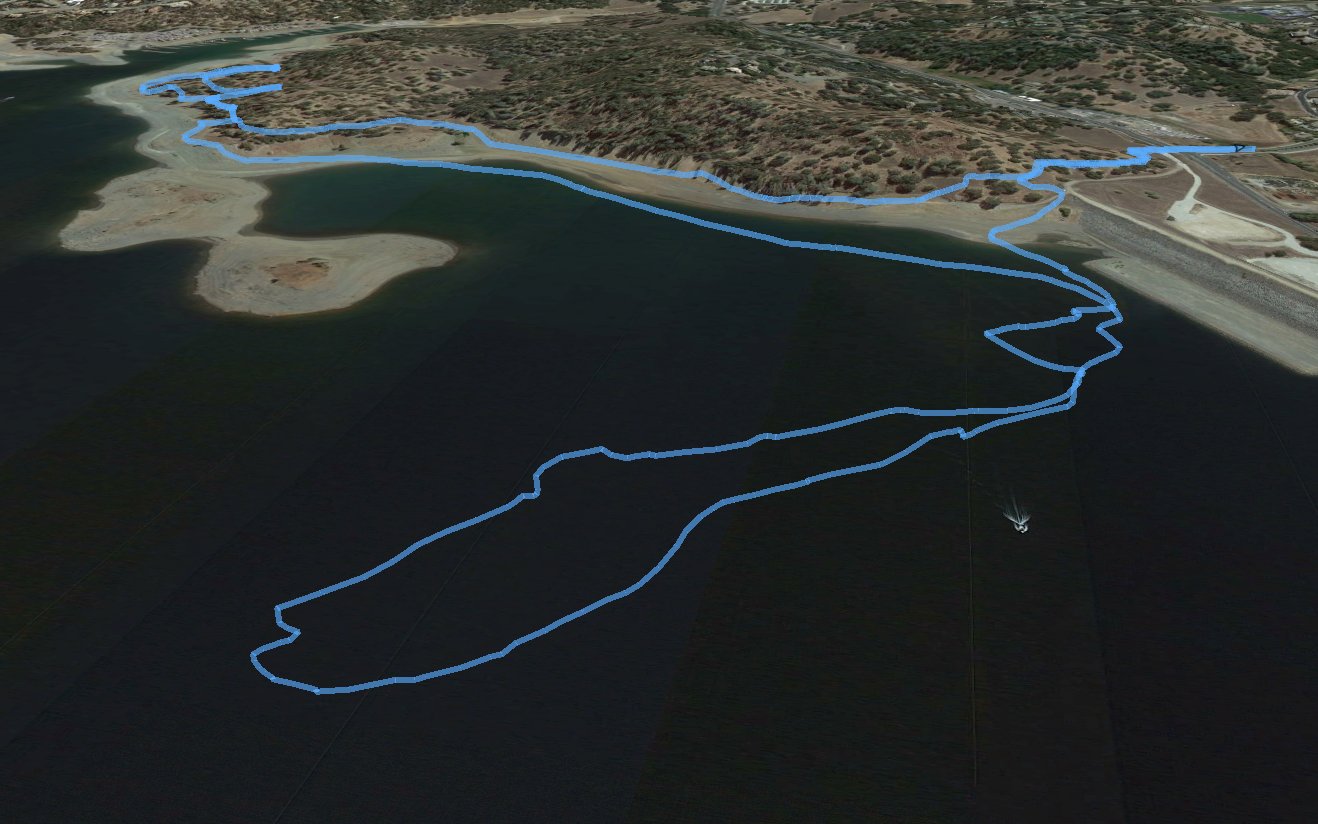 GPS Track of Hike