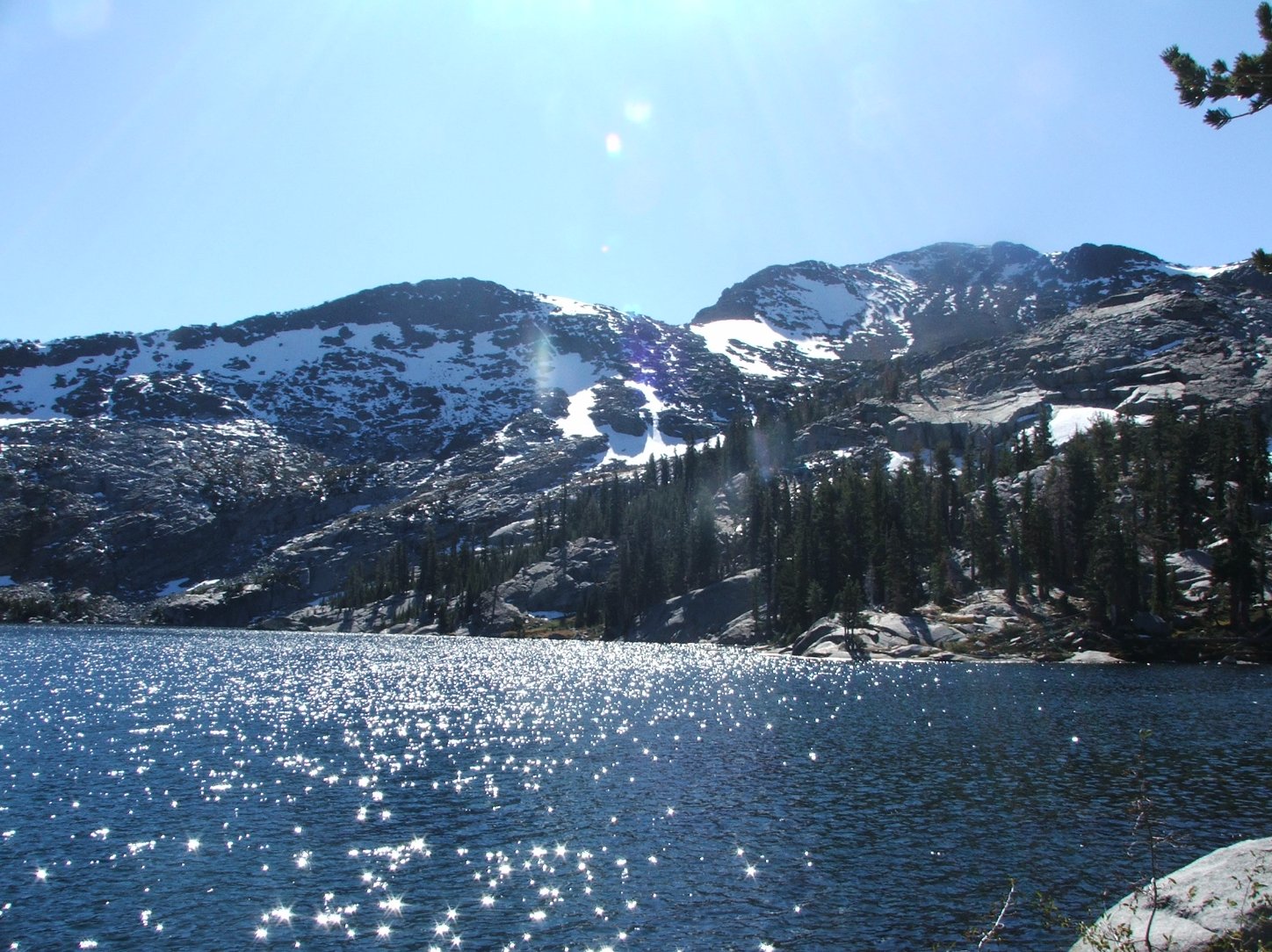 View across Dick's Lake