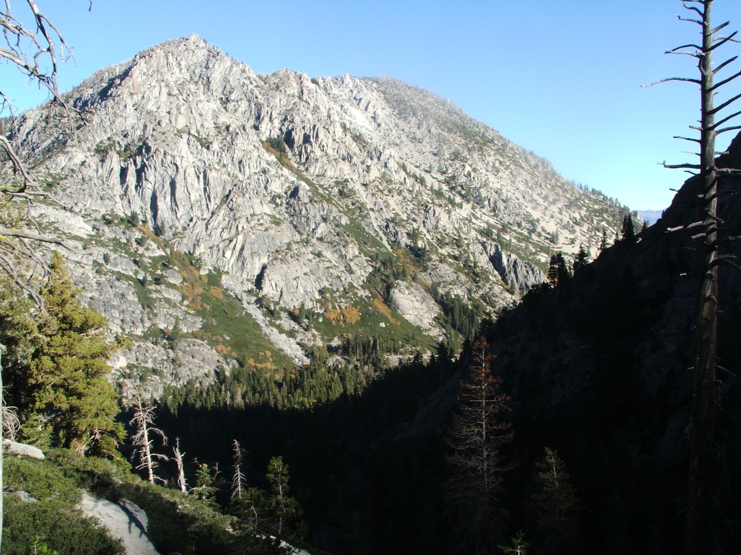 Looking back at Eagle Lake passage