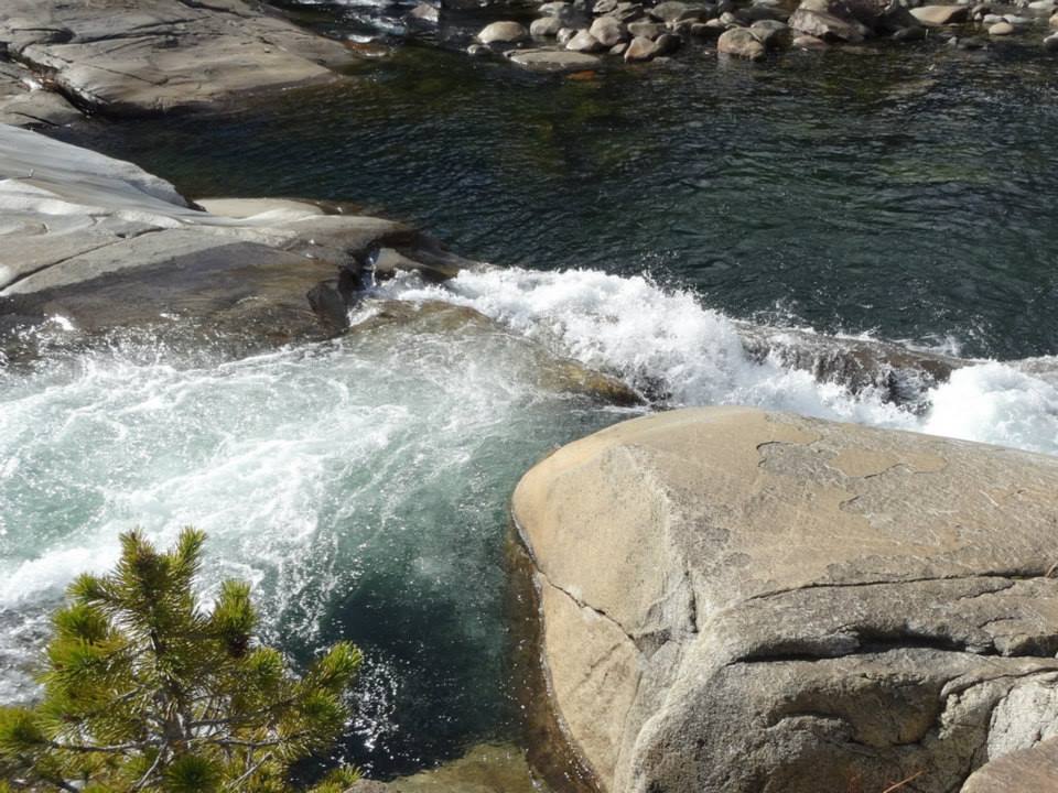 Top of falls