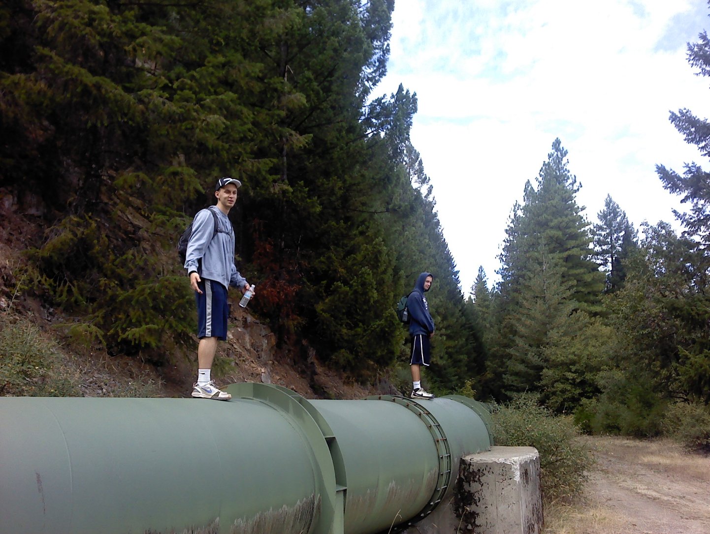 The boys on the trail