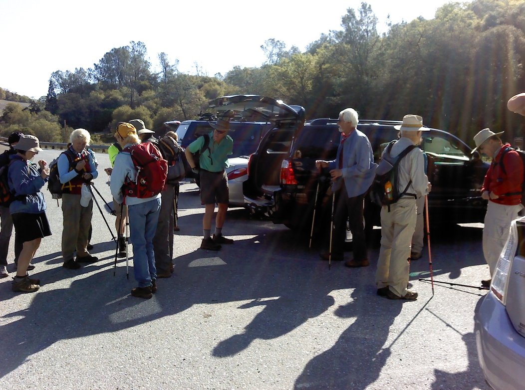 Group getting ready to start