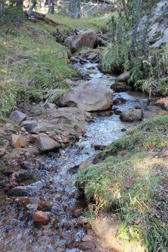 River near trailhead
