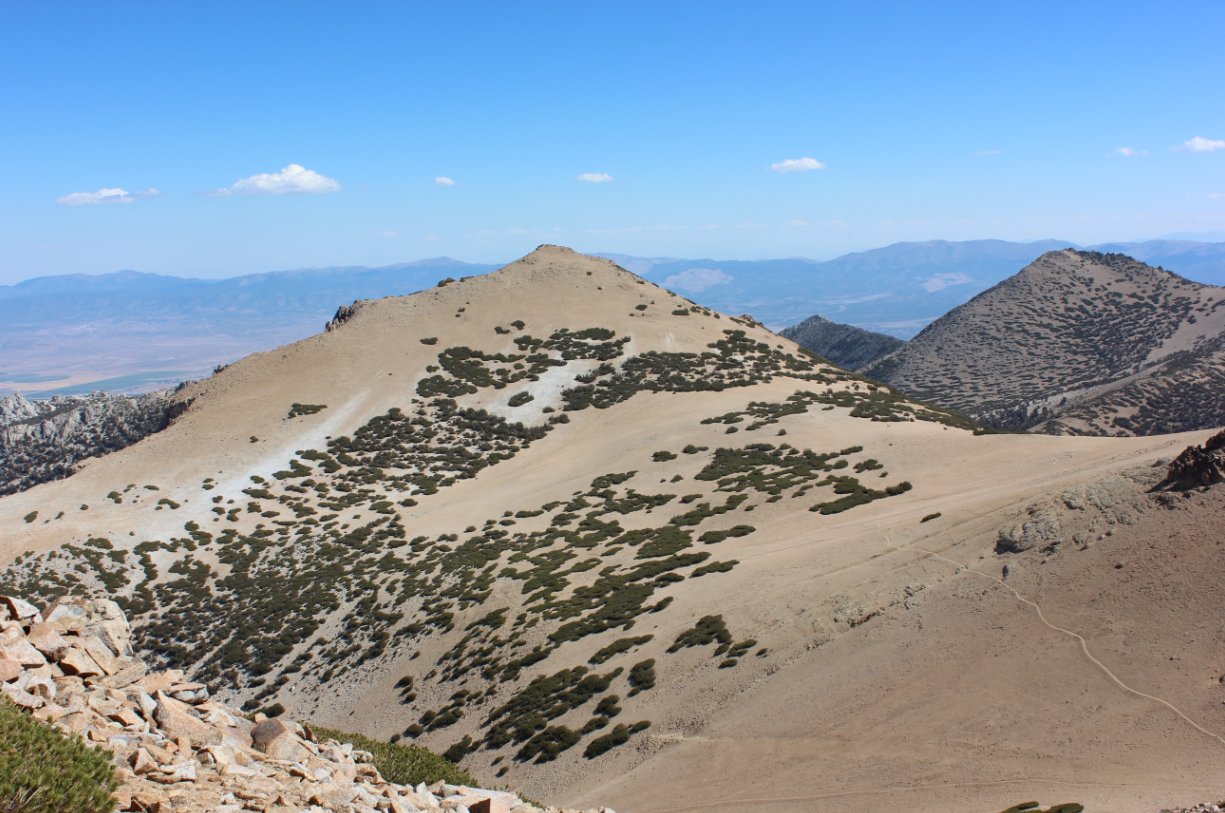 Job's Sister from the top of Freel
