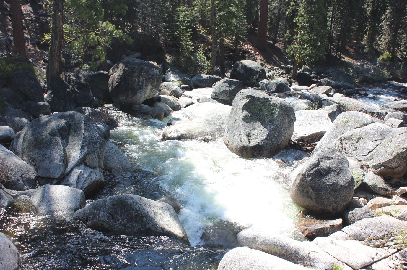 South from the bridge