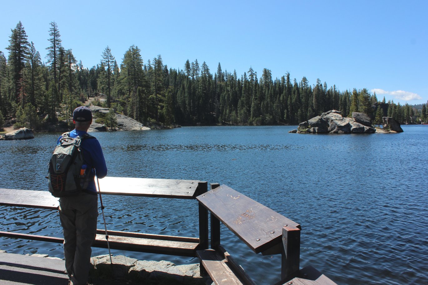 Gerle Lake dock