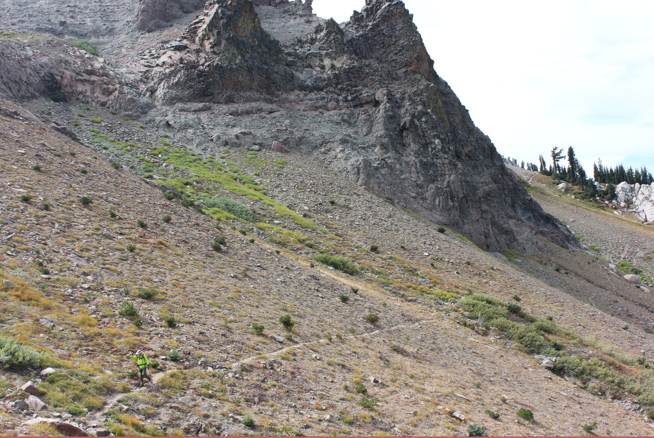 Trail to High Camp