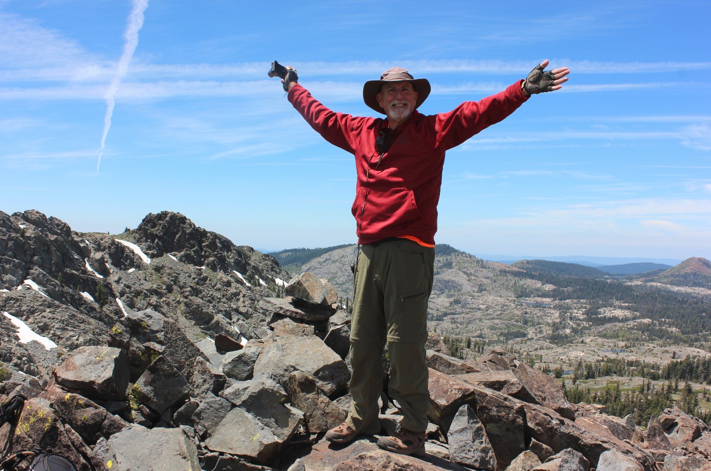 At the peak