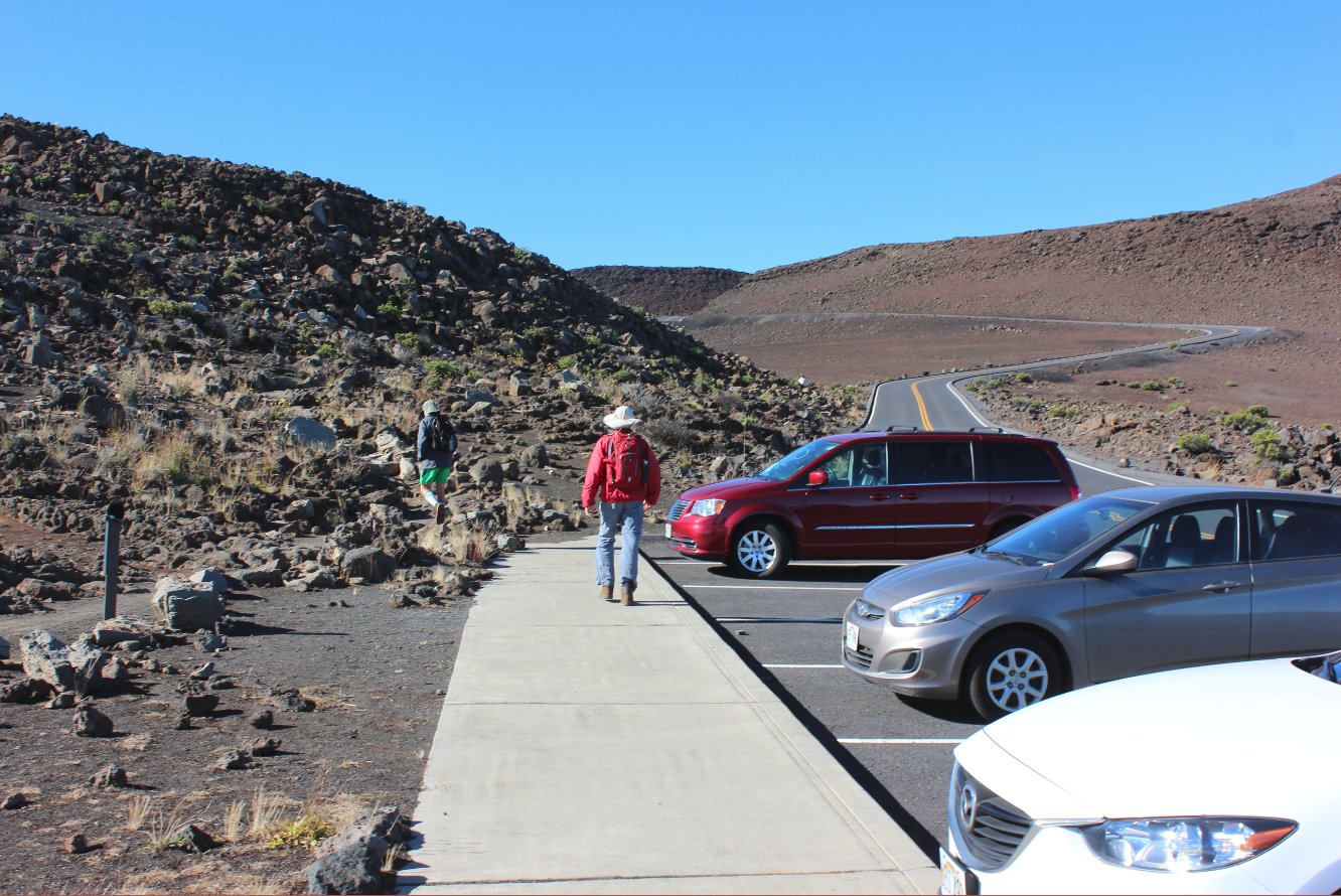 At the trailhead