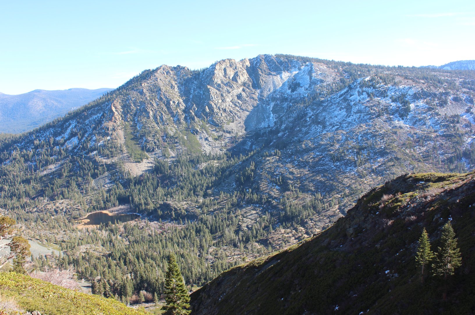 Angora Peak from Middle Tallac