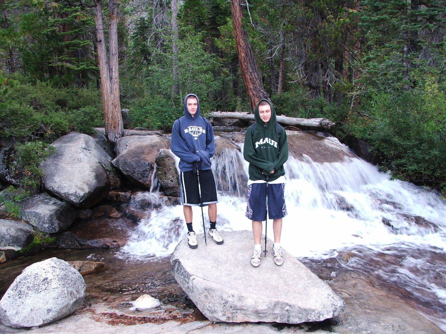 Near the start of the Horsetail Falls trail