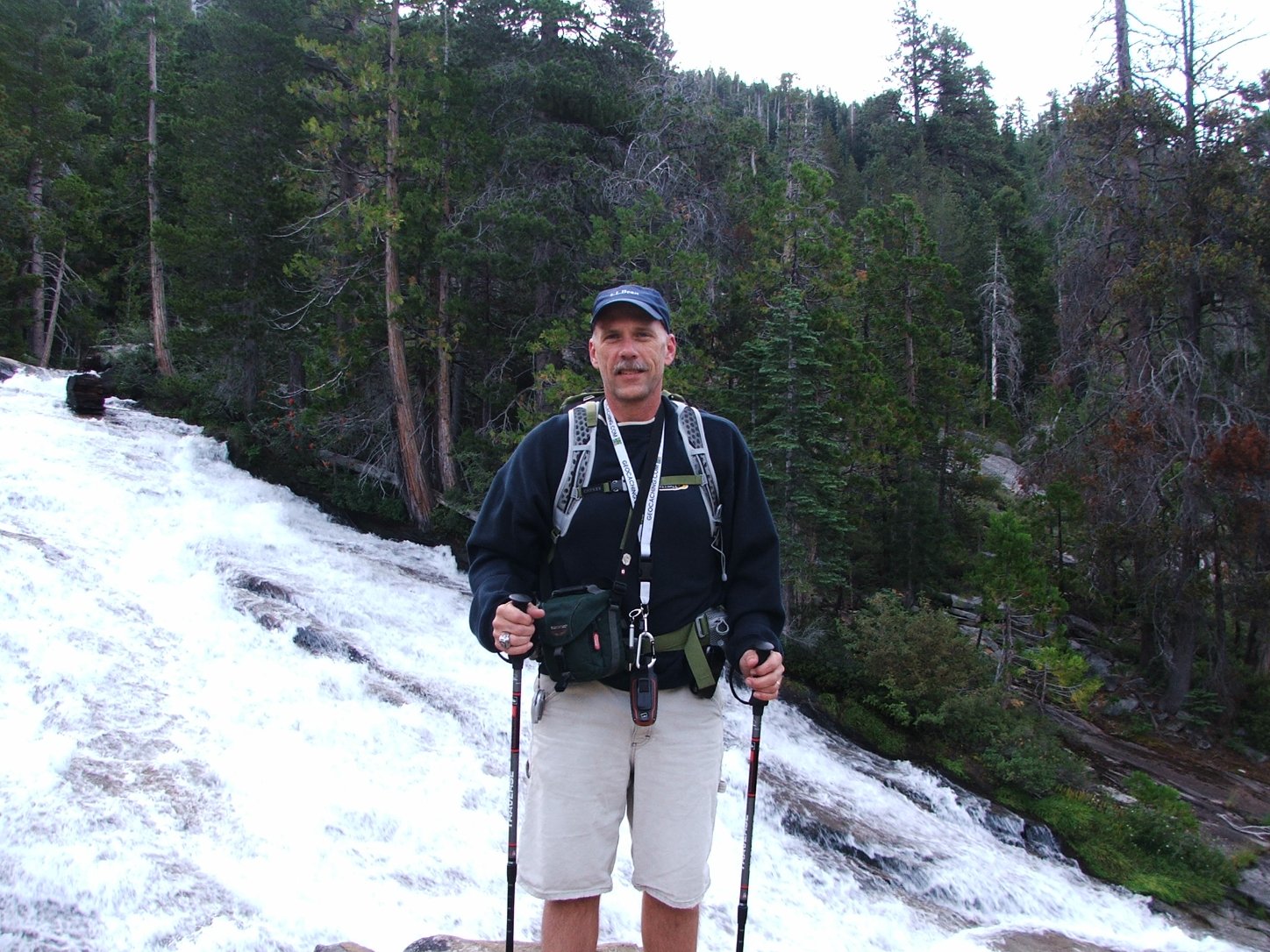 Me at the start of the hike