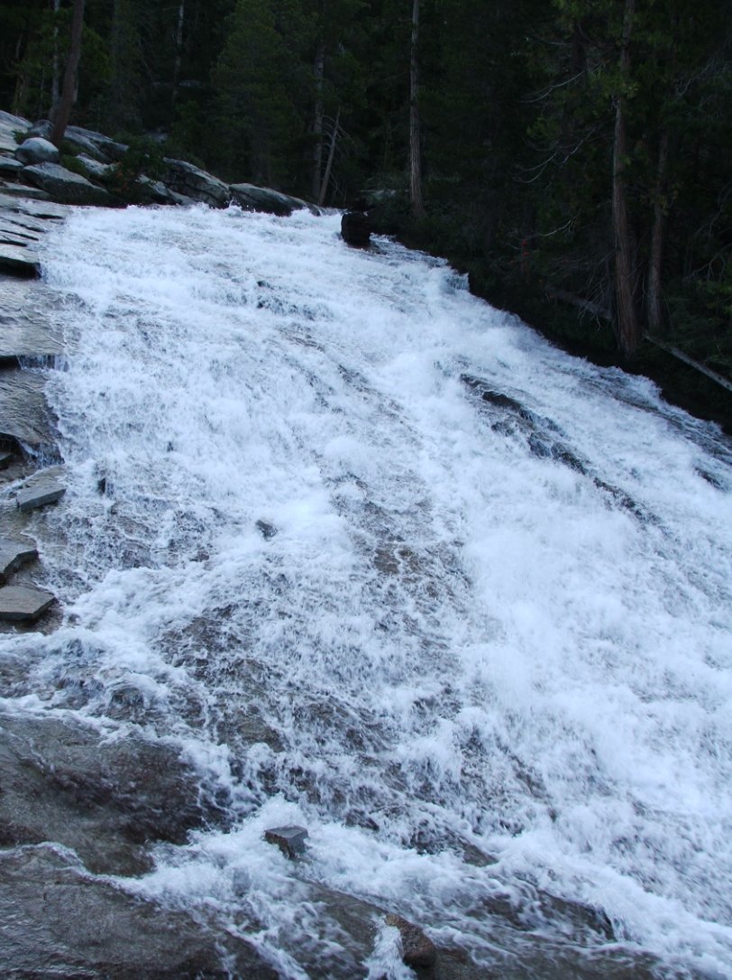 Lower part of falls