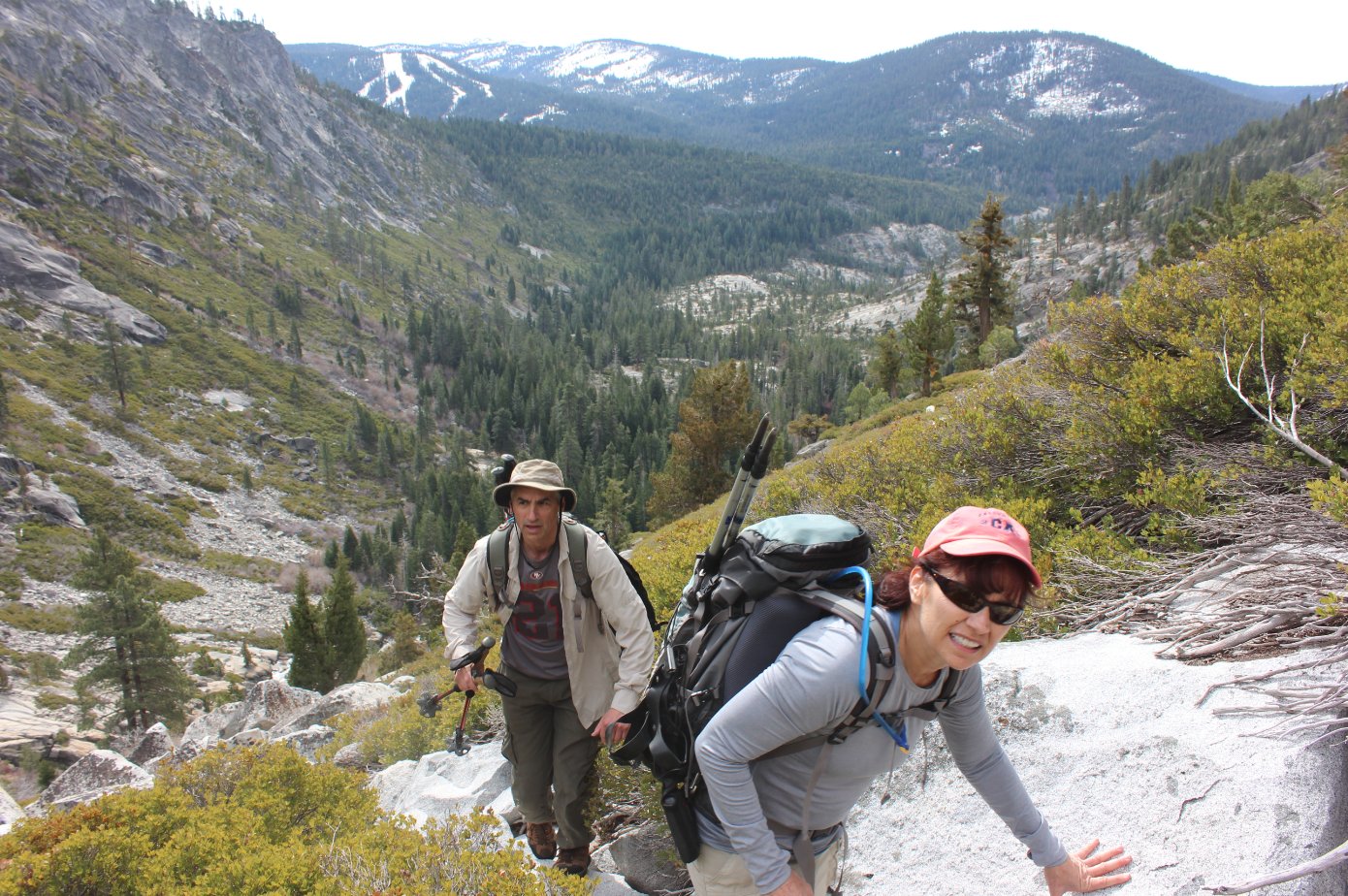 Continuing the climb