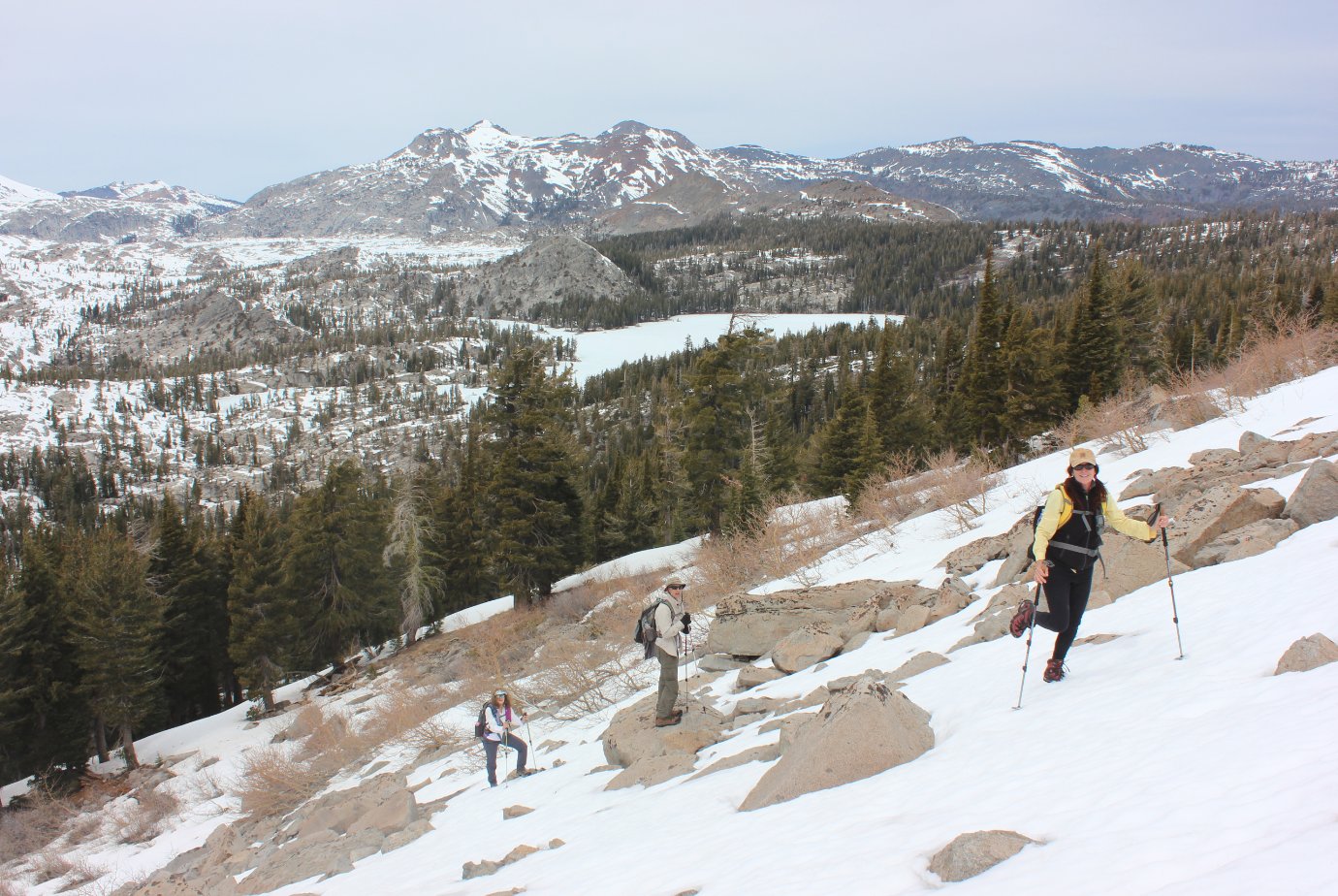 Steep climb
