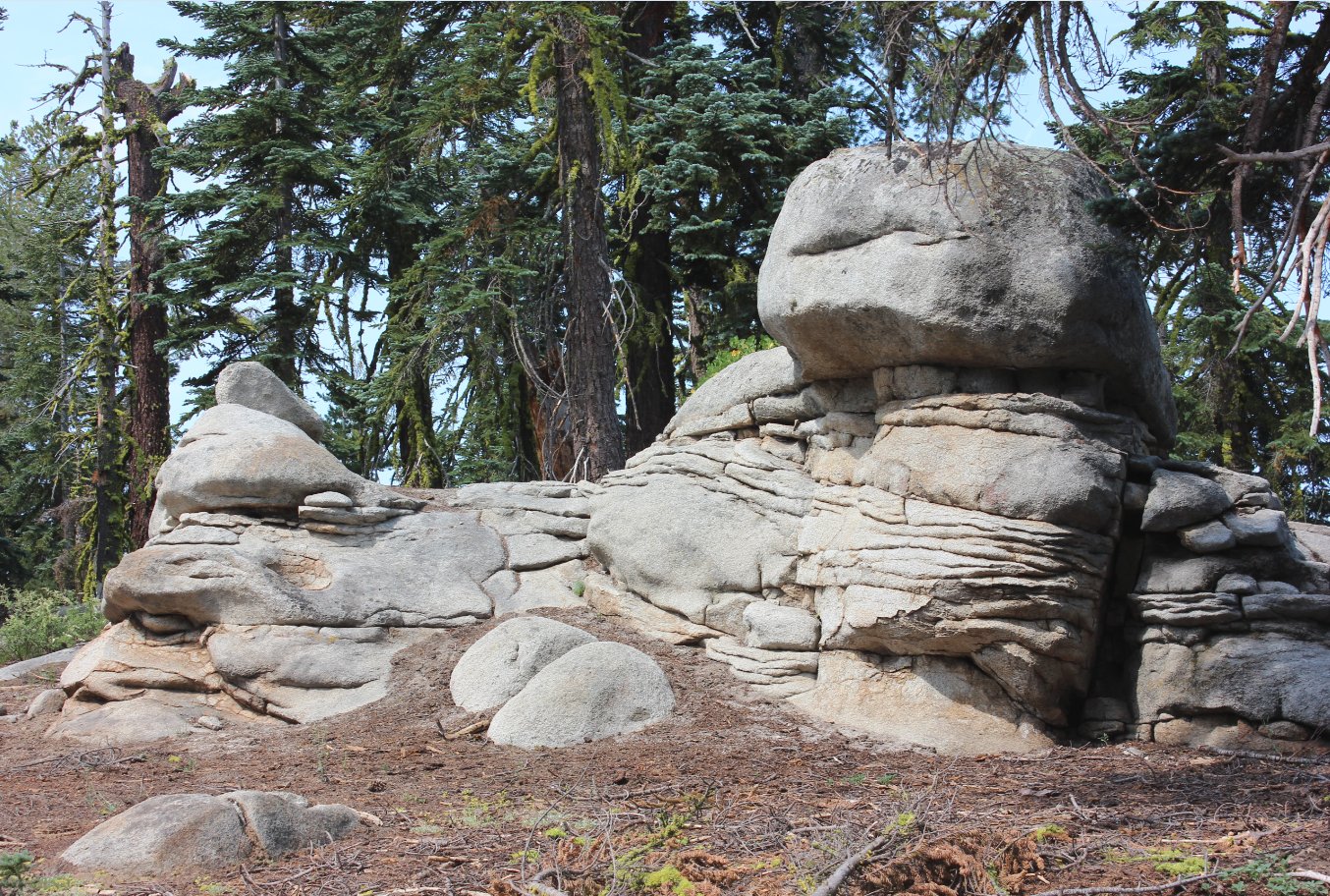 Pancake rocks