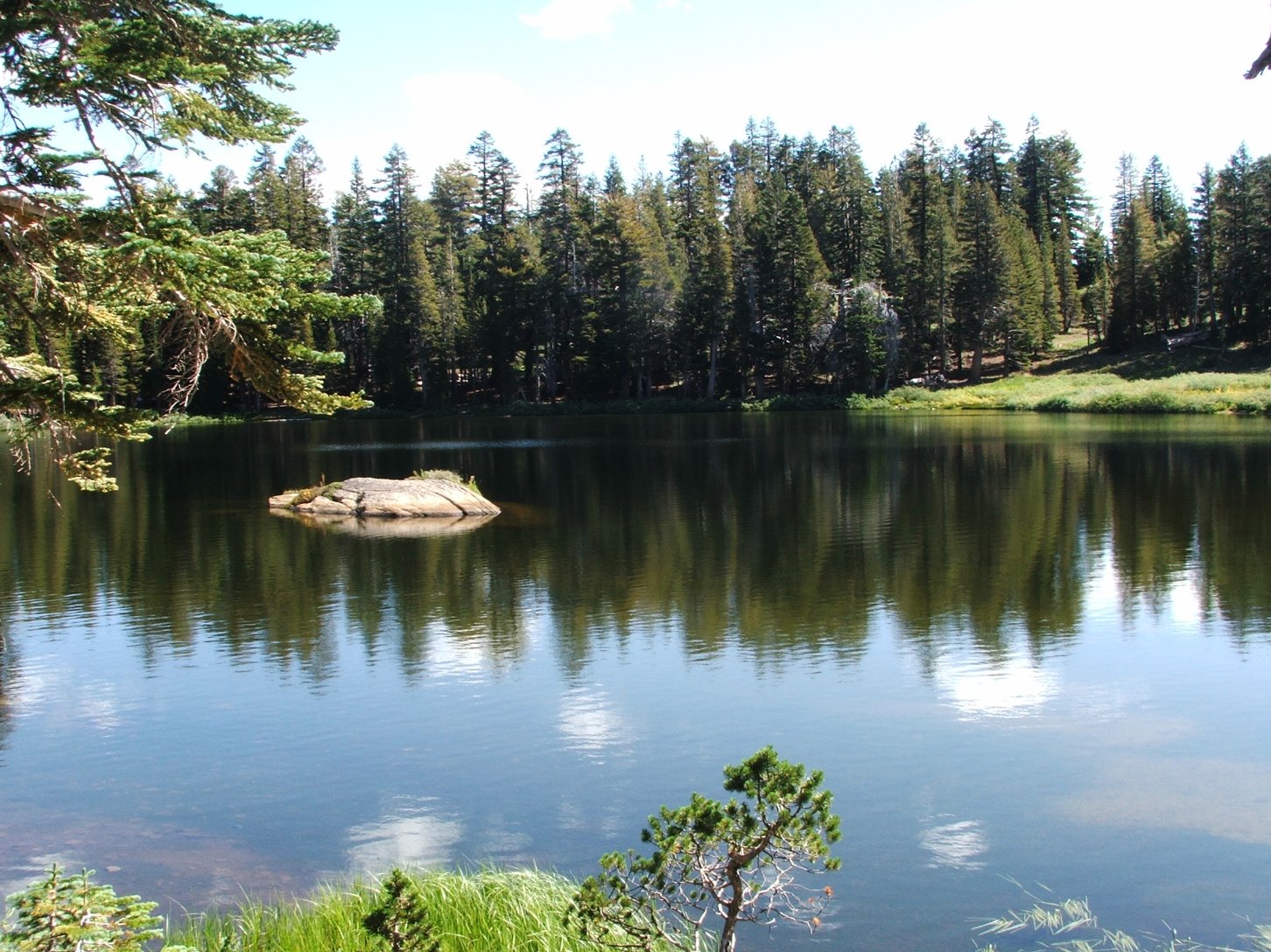 Showers Lake lunch