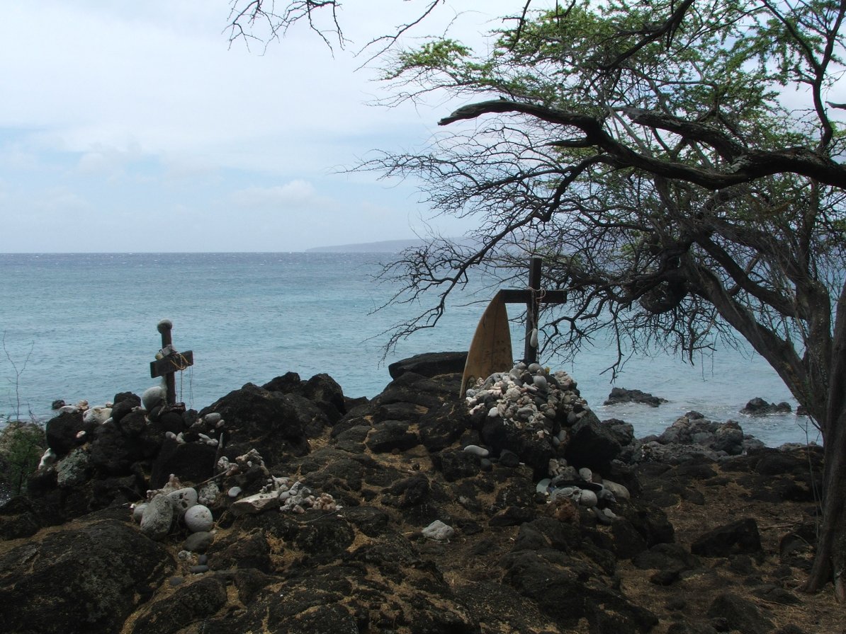 Makeshift memorial