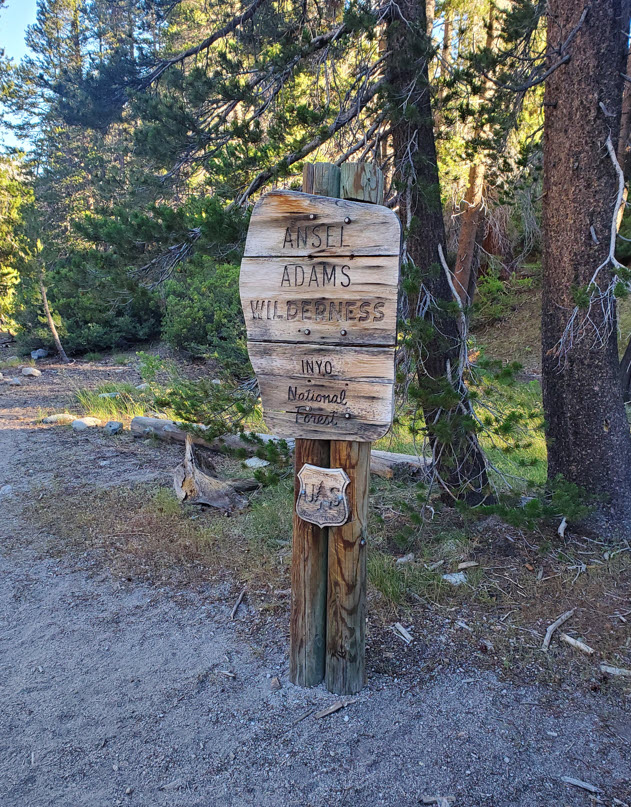 Entering Wilderness